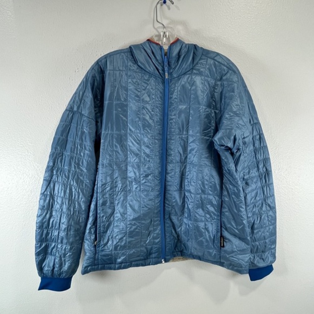Cotopaxi‎ KUSA Reversible Hooded Jacket Men's Small  - Blue/Champagne